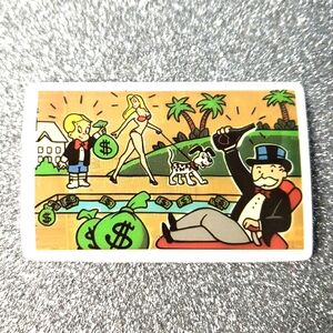 10/$10 Monopoly WATERPOOF Sticker